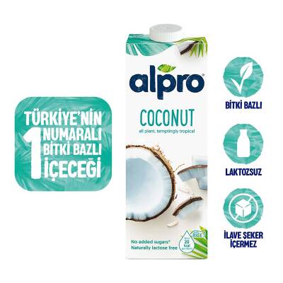 Alpro Hindistan Cevizi Sütü 1 L - 1