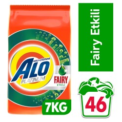 Alo Platinum 7 Kg Fairy Etkili Beyazlar Hızlı Çözülme Toz Deterjan - 1