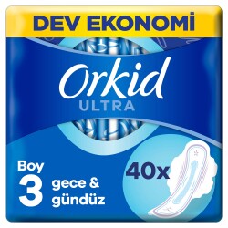 Orkid Ultra Extra Gece 40'Lı Cesaret Paketi - 1