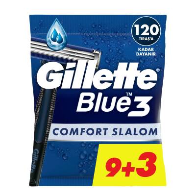 Gillette Blue 3 Comfort Slalom Kullan At Tıraş Bıçağı 9+3 Adet - 2