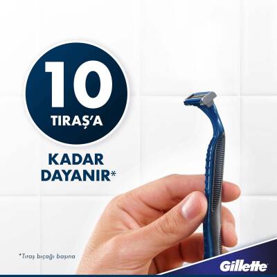 Gillette Blue 3 Comfort Slalom Kullan At Tıraş Bıçağı 9+3 Adet - 6