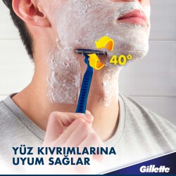 Gillette Blue 3 Comfort Slalom Kullan At Tıraş Bıçağı 9+3 Adet - 10