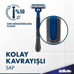 Gillette Blue 3 Comfort Slalom Kullan At Tıraş Bıçağı 9+3 Adet - 16