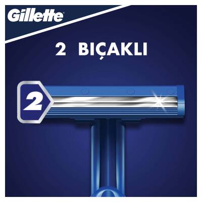 Gillette Blue2 Kullan At Tıraş Bıçağı 20 Adet - 8