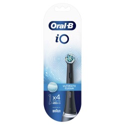 Oral-B İo Ultimate Clean Siyah Diş Fırçası Başlığı 4 Adet - 2