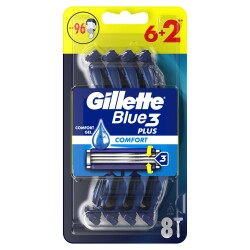 Gillette Blue3 Comfort Kullan At Tıraş Bıçağı 8'li - 4