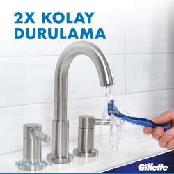 Gillette Blue3 Comfort Kullan At Tıraş Bıçağı 8'li - 12