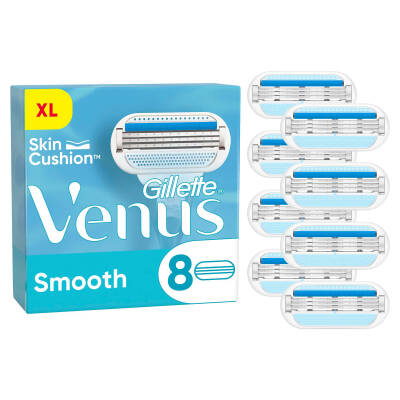 Gillette Venus Smooth Tıraş Yedek Bıçakları 8 Adet - 1