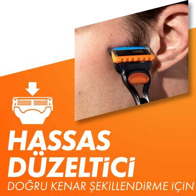 Gillette Fusion Avantajlı Yedek Tıraş Bıçağı 8'li - 16