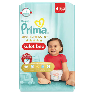 Prima Premium Care Külot Bebek Bezi 4 Numara 44 Adet Maxi İkiz Paket  - 2