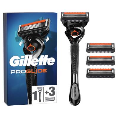 Gillette Fusion ProGlide Tıraş Makinesi + 3 Yedek Tıraş Bıçağı - 1