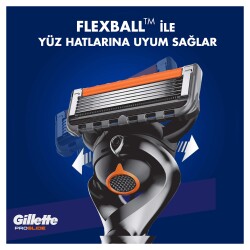 Gillette Fusion ProGlide Tıraş Makinesi + 3 Yedek Tıraş Bıçağı - 4