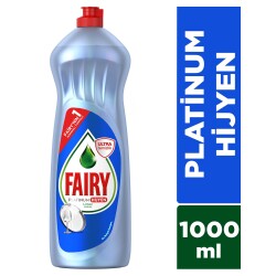 Fairy Platinum Hijyen Sıvı Bulaşık Deterjanı 1000 Ml Limon Kokulu - 1