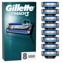 Gillette Mach3 Avantajlı Yedek Tıraş Bıçağı 8'li - 2