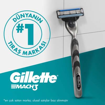 Gillette Mach3 Avantajlı Yedek Tıraş Bıçağı 8'li - 16