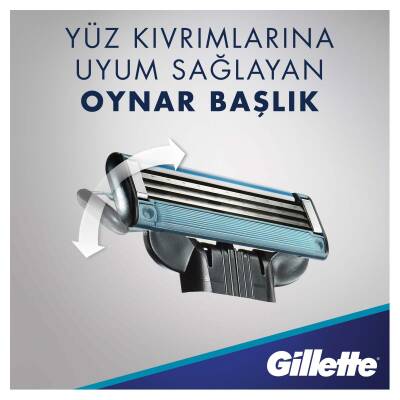 Gillette Mach3 Start Yedek Tıraş Bıçağı 10 Adet - 12