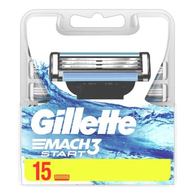 Gillette Mach3 Start Yedek Tıraş Bıçağı 15 Adet - 2