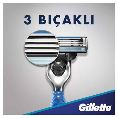 Gillette Mach3 Start Yedek Tıraş Bıçağı 15 Adet - 4