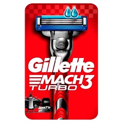 Gillette Mach3 Turbo Tıraş Makinesi 2 Yedekli - 1