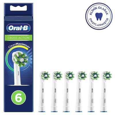 Oral-B Cross Action 6 Cleanmaximizer Yedek Başlık - 1