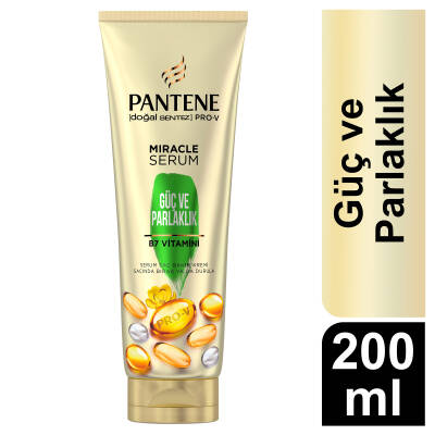 Pantene Miracle Güç Ve Parlaklık Serum Saç Bakım Kremi 200 Ml - 1