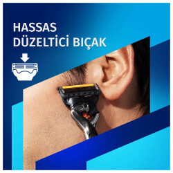 Gillette Proglide Tıraş Makinesi ve Yedek Bıçağı 4'lü + Tıraş Bıçağı Standı - 6