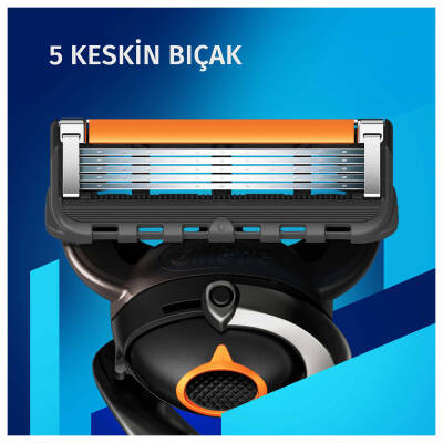 Gillette Proglide Tıraş Makinesi ve Yedek Bıçağı 4'lü + Tıraş Bıçağı Standı - 8