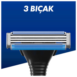 Gillette Sensor3 8 Adet Yedek Tıraş Bıçağı - 6