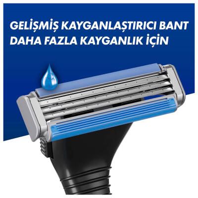 Gillette Sensor3 8 Adet Yedek Tıraş Bıçağı - 8