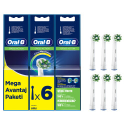 Oral-B Cross Action Şarjlı Diş Fırçası Yedek Başlığı 6’Lı - 1