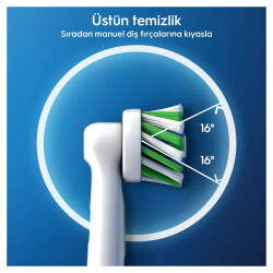 Oral-B Cross Action Şarjlı Diş Fırçası Yedek Başlığı 6’Lı - 4