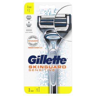 Gillette Skinguard Tıraş Makinesi + Yedek Tıraş Bıçağı - 2