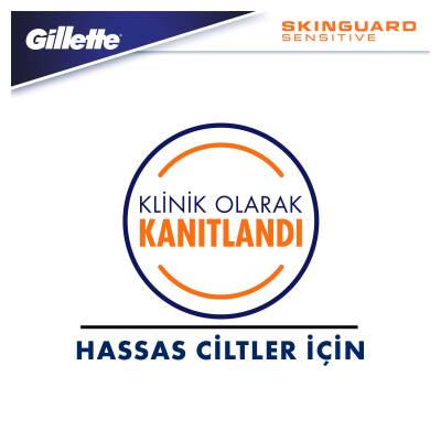 Gillette Skinguard Tıraş Makinesi + Yedek Tıraş Bıçağı - 3