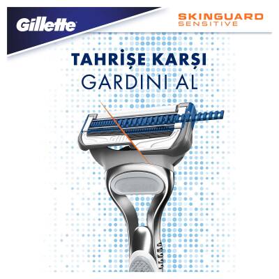 Gillette Skinguard Tıraş Makinesi + Yedek Tıraş Bıçağı - 4