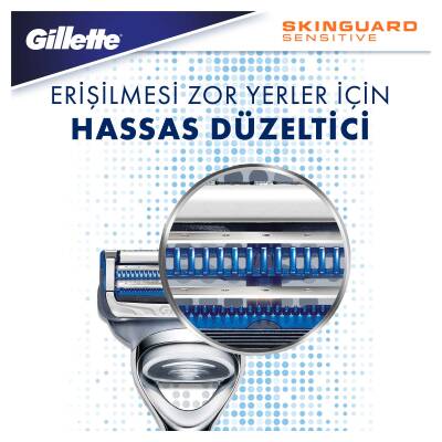 Gillette Skinguard Tıraş Makinesi + Yedek Tıraş Bıçağı - 5