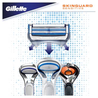 Gillette Skinguard Tıraş Makinesi + Yedek Tıraş Bıçağı - 8