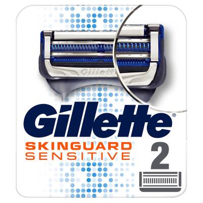 Gillette Skinguard Yedek Tıraş Bıçağı 2 Adet - 1