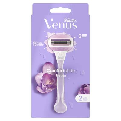 Gillette Venus Comfort Glide Breeze Tıraş Makinesi 2 Adet Yedek Başlık - 3