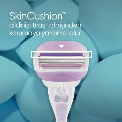 Gillette Venus Comfort Glide Breeze Tıraş Makinesi 2 Adet Yedek Başlık - 7