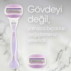 Gillette Venus Comfort Glide Breeze Tıraş Makinesi 2 Adet Yedek Başlık - 13