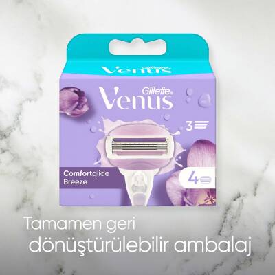 Gillette Venus Comfortglide Breeze 2 Adet Yedek Başlık - 14