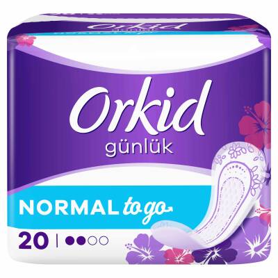 Orkid Günlük Ped Normal Taşınabilir 20 Adet - 2