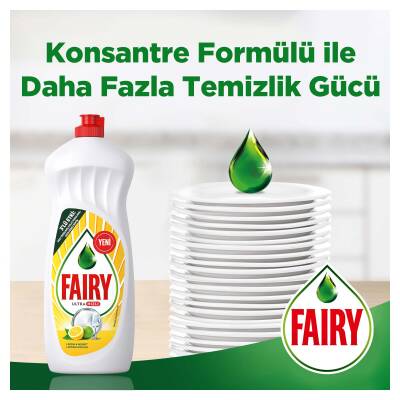 Fairy Temiz & Ferah Sıvı Bulaşık Deterjanı 1000 Ml Limon Kokulu - 6