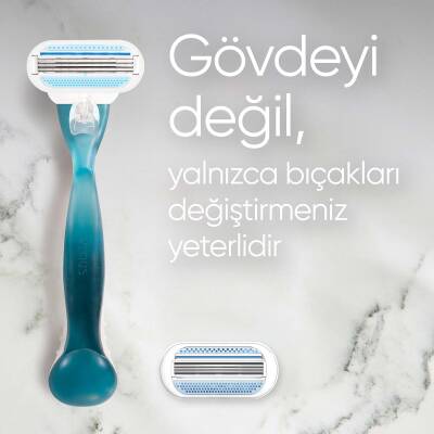 Gillette Venus Smooth Tıraş Makinesi + 5 Adet Yedek Başlık - 14