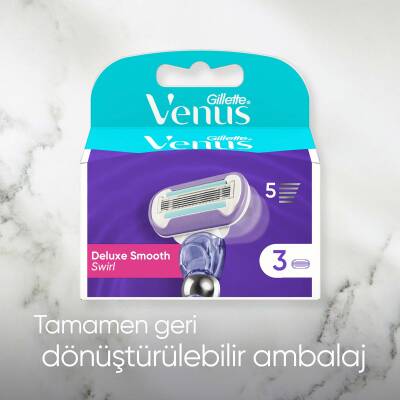 Gillette Venus Swirl Extra Smooth Kadın Tıraş Bıçağı 2'li - 13