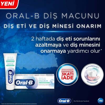 Oral-B Diş Eti Ve Diş Minesi Onarım Ekstra Ferahlık Diş Macunu 75 Ml - 3