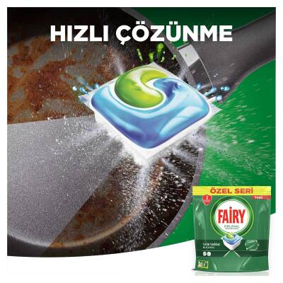 Fairy Hepsi Bir Arada Bulaşık Makinesi Deterjanı Kapsülü/Tableti 29 Yıkama Özel Seri - 5