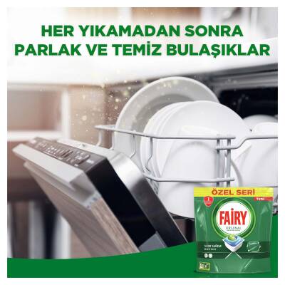 Fairy Hepsi Bir Arada Bulaşık Makinesi Deterjanı Kapsülü/Tableti 29 Yıkama Özel Seri - 7