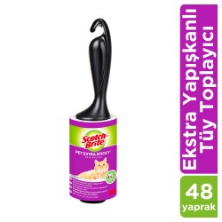 Scotch Brite Ekstra Yapışkanlı Tüy Toplayıcı Rulo - 48 Yaprak - 1