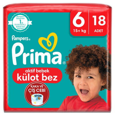 Pampers Kulot Bez Carry Pack S6 18Ct - 1